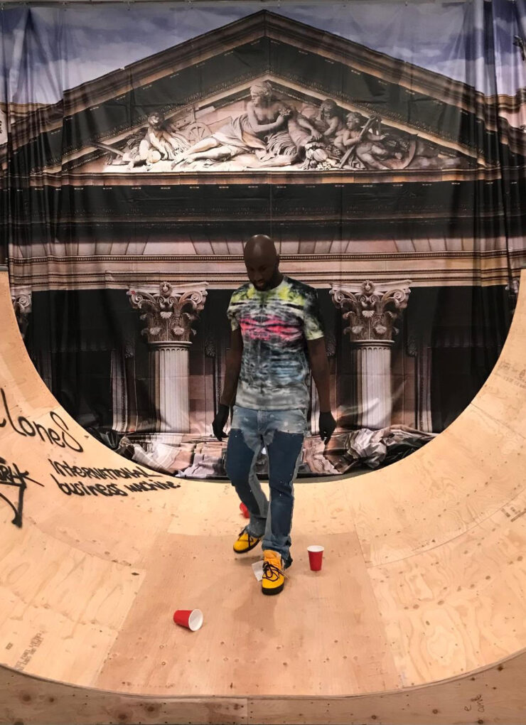 Michael Darling Chief Curator of the Museum of Contemporary ArtChicago discusses Virgil Abloh’s Figures of Speech Exhibition
